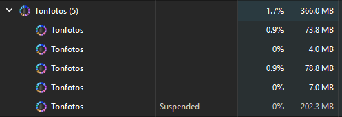 Tongotos freezes or hands and UI becomes unresponsive - Tonfotos Community